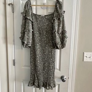 Petal + Pup Leia Sage Dress